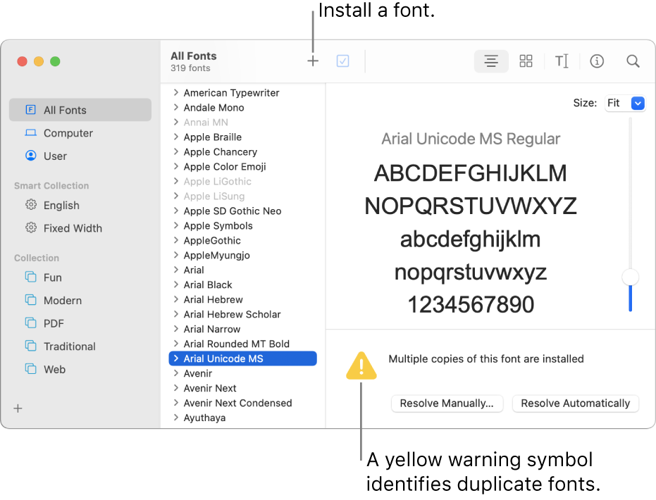 install a font in word for mac